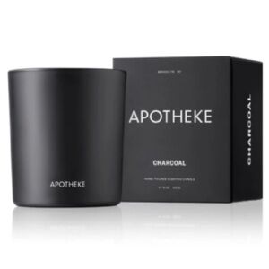 Apotheke Charcoal Scented Candle 60-70 Hr Burn Time 11 oz